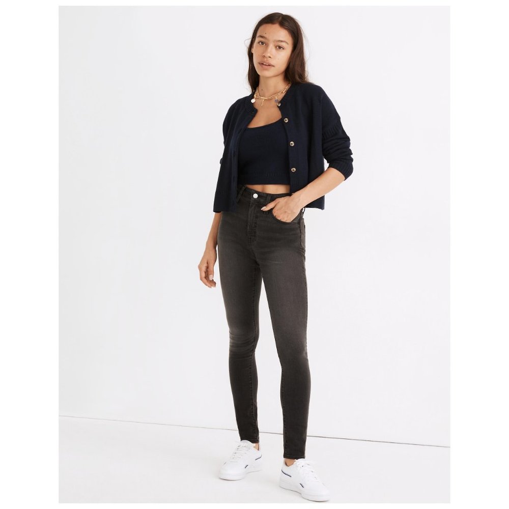 Madewell Roadtripper black skinny jeans